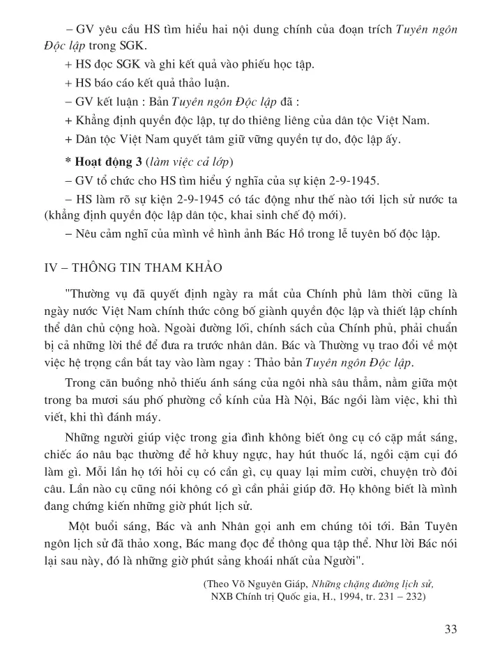 Bài 10. Bác Hồ đọc Tuyên ngôn Độc lập
